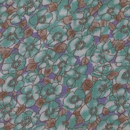 Текстура зелёной хлопковой ткани с цветочками 1_16_1_14 ( частично бесплатная )